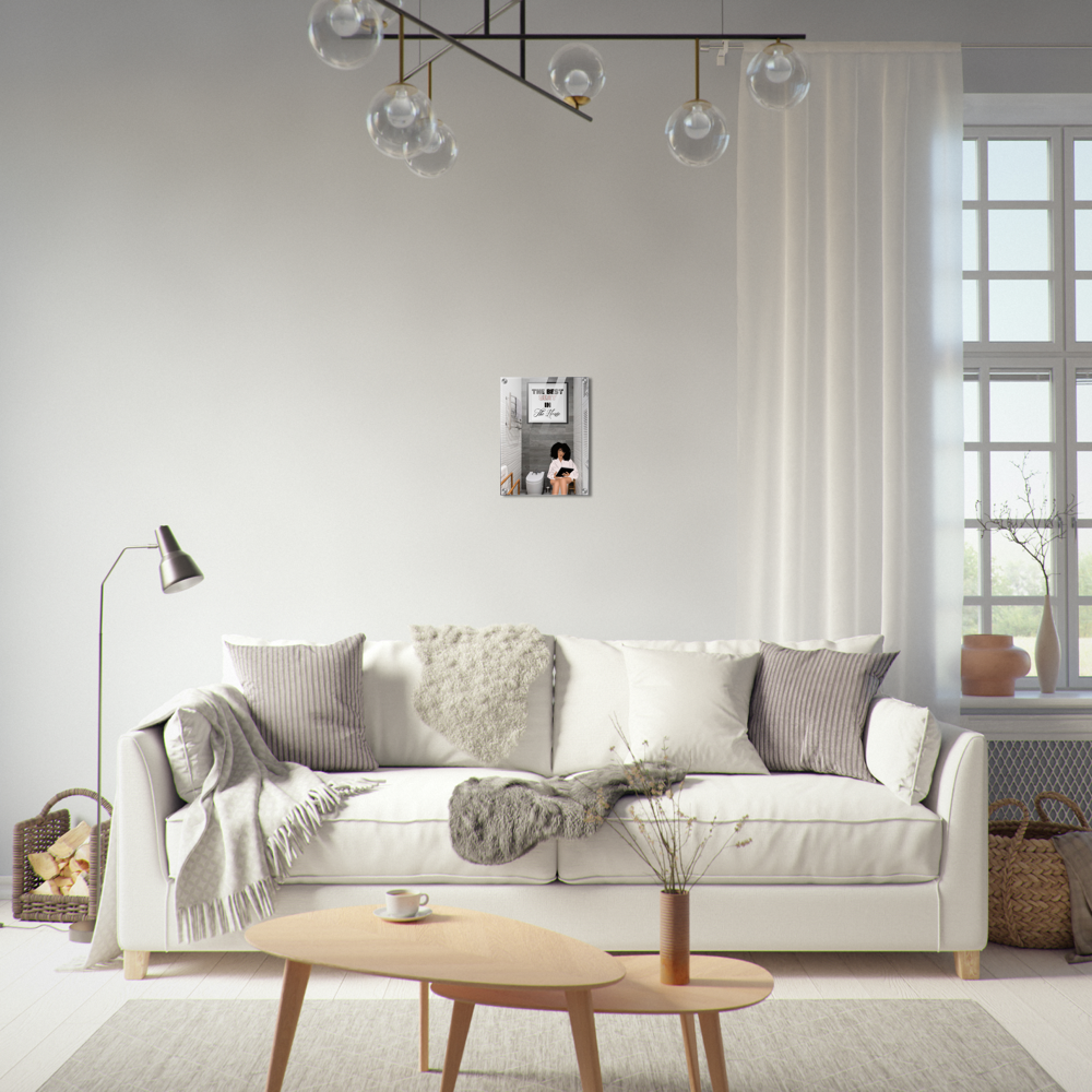 The Best Seat in the House Canvas(Gold Frame)