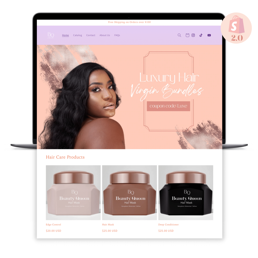 Beauty Queen Theme Bundle