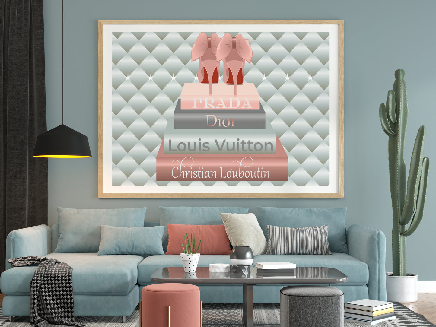 Step in the Name of Fashion Canvas