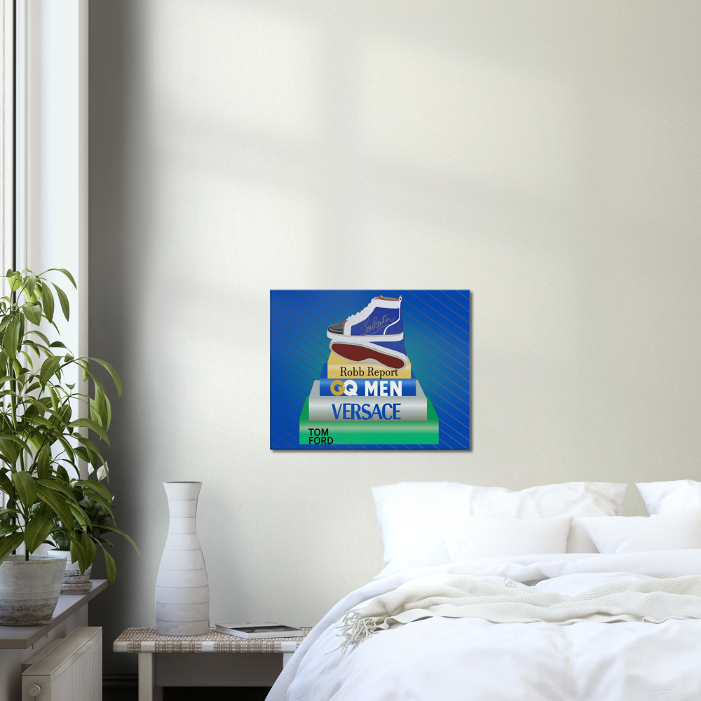 Just for Kicks Fashion Framed Poster