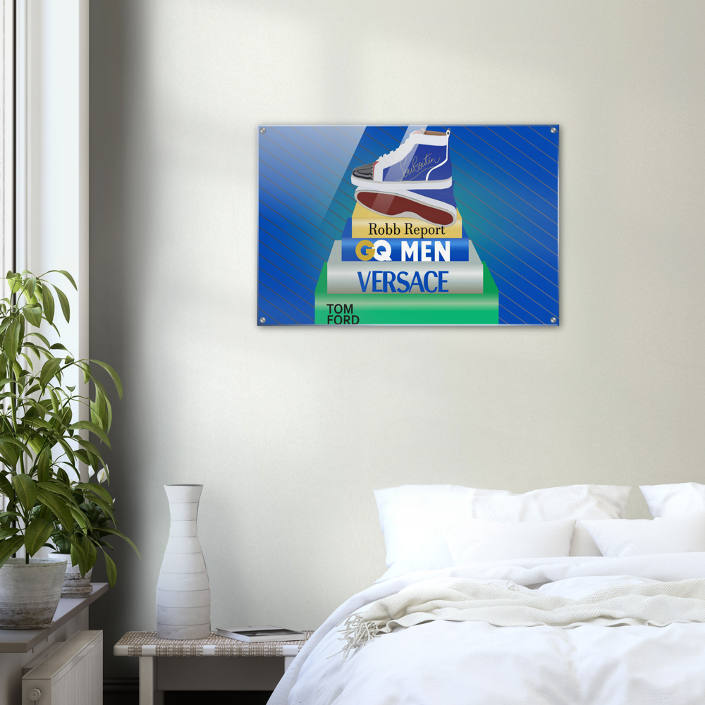 Just For kicks Acrylic Print