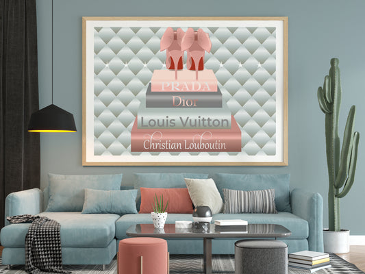 Step in the Name of Fashion Canvas