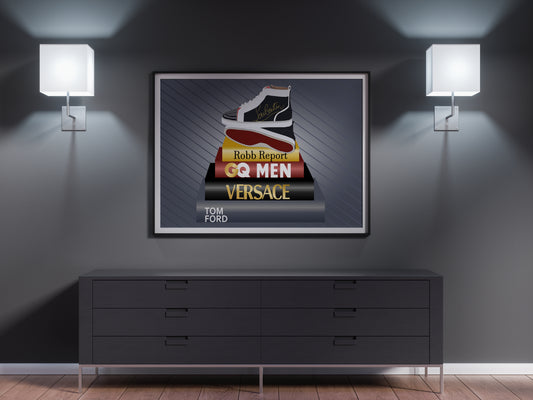Just For Kicks Fashion Canvas Art
